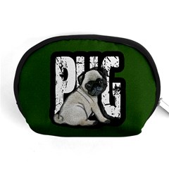 Pug Accessory Pouches (medium)  by Valentinaart