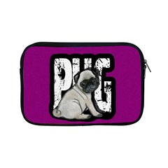 Pug Apple Ipad Mini Zipper Cases by Valentinaart