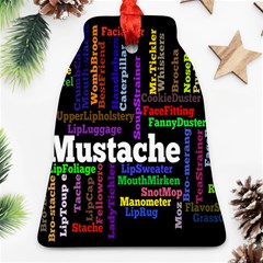 Mustache Ornament (bell) by Mariart