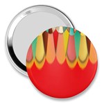 Colors On Red 3  Handbag Mirrors Front