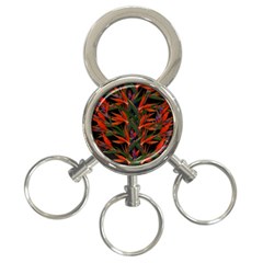 Bird Of Paradise 3-ring Key Chains by Valentinaart