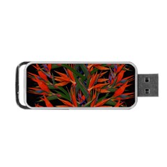 Bird Of Paradise Portable Usb Flash (one Side) by Valentinaart