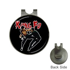 Kung Fu  Hat Clips With Golf Markers by Valentinaart