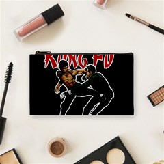 Kung Fu  Cosmetic Bag (small)  by Valentinaart