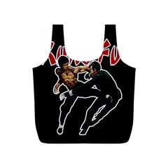 Kung Fu  Full Print Recycle Bags (s)  by Valentinaart