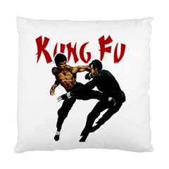 Kung Fu  Standard Cushion Case (one Side) by Valentinaart