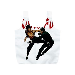 Kung Fu  Full Print Recycle Bags (s)  by Valentinaart