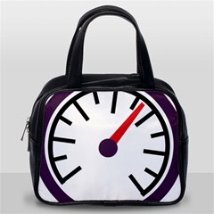 Maker Measurer Hours Time Speedometer Classic Handbags (one Side) by Mariart