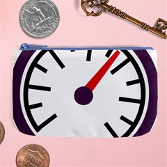 Maker Measurer Hours Time Speedometer Large Coin Purse by Mariart