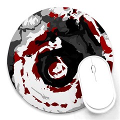 Abstract Art Round Mousepads by ValentinaDesign