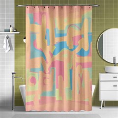 Abstract Art Shower Curtain 48  X 72  (small)  by ValentinaDesign