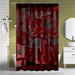 Abstract art Shower Curtain 48  x 72  (Small)  Curtain(48  X 72 ) - 42.18 x64.8  Curtain(48  X 72 )