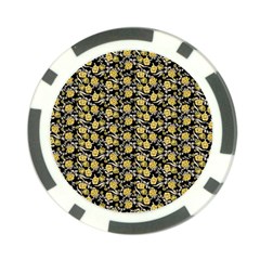 Roses Pattern Poker Chip Card Guard (10 Pack) by Valentinaart