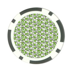 Roses Pattern Poker Chip Card Guard by Valentinaart