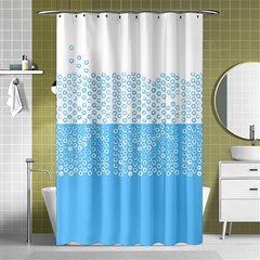 Abstract Art  Shower Curtain 48  X 72  (small)  by ValentinaDesign