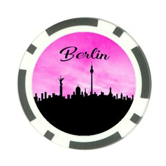 Berlin Poker Chip Card Guard by Valentinaart