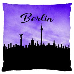 Berlin Standard Flano Cushion Case (one Side) by Valentinaart