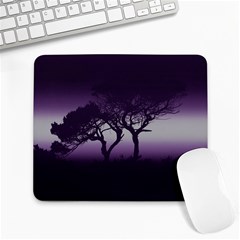 Sunset Large Mousepads by Valentinaart