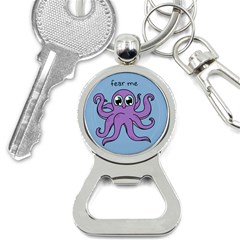 Colorful Cartoon Octopuses Pattern Fear Animals Sea Purple Button Necklaces by Mariart