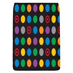 Polka Dots Rainbow Circle Flap Covers (s)  by Mariart