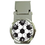 Soccer Camp Splat Ball Sport Money Clip Watches Front