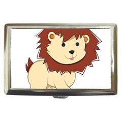 Happy Cartoon Baby Lion Cigarette Money Cases by Catifornia