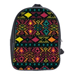 Bohemian Patterns Tribal School Bags(large)  by BangZart