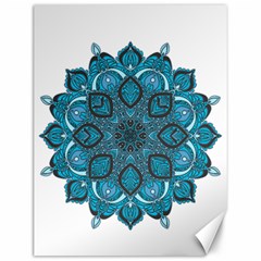 Ornate Mandala Canvas 12  X 16   by Valentinaart