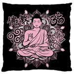 Ornate Buddha Large Cushion Case (Two Sides) Front