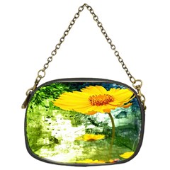 Yellow Flowers Chain Purses (one Side)  by BangZart