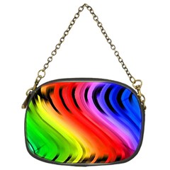 Colorful Vertical Lines Chain Purses (two Sides)  by BangZart