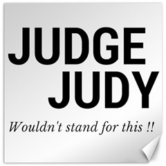 Judge Judy Wouldn t Stand For This! Canvas 20  X 20   by theycallmemimi