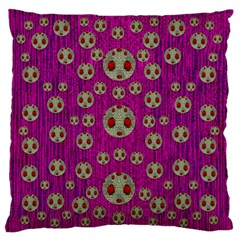 Ladybug In The Forest Of Fantasy Standard Flano Cushion Case (one Side) by pepitasart