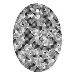 Camouflage Patterns Ornament (oval) by BangZart