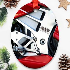 Footrests Motorcycle Page Ornament (oval) by BangZart