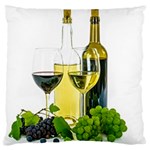 White Wine Red Wine The Bottle Standard Flano Cushion Case (One Side) Front