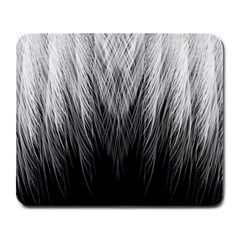 Feather Graphic Design Background Large Mousepads by BangZart