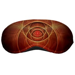 The Rusty Red Fractal Scarab Of Fiery Old Man Ra Sleeping Masks by jayaprime