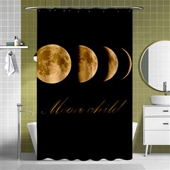 Moon Child Shower Curtain 48  X 72  (small)  by Valentinaart