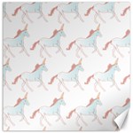 Unicorn Pattern Canvas 16  x 16   15.2 x15.41  Canvas - 1