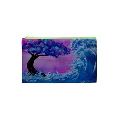 Rising To Touch You Cosmetic Bag (xs) by Dimkad