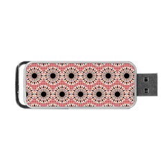 Black Stars Pattern Portable Usb Flash (two Sides) by linceazul