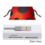 Ladybug Insects Memory Card Reader (Stick)  Front