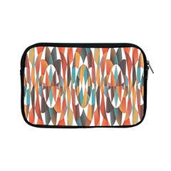 Colorful Geometric Abstract Apple Ipad Mini Zipper Cases by linceazul