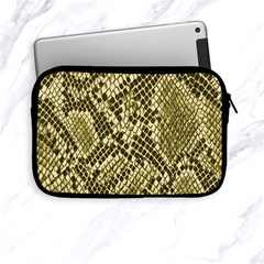 Yellow Snake Skin Pattern Apple Ipad Mini Zipper Cases by BangZart