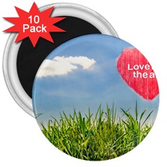 Love Concept Poster 3  Magnets (10 Pack)  by dflcprints