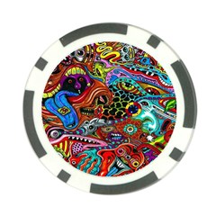 Vector Art Pattern Poker Chip Card Guard by BangZart