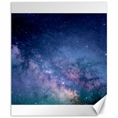 Galaxy Nebula Astro Stars Space Canvas 8  X 10  by paulaoliveiradesign