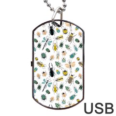 Insect Animal Pattern Dog Tag Usb Flash (one Side) by BangZart