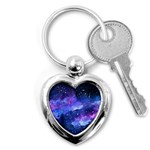 Galaxy Key Chains (Heart)  Front